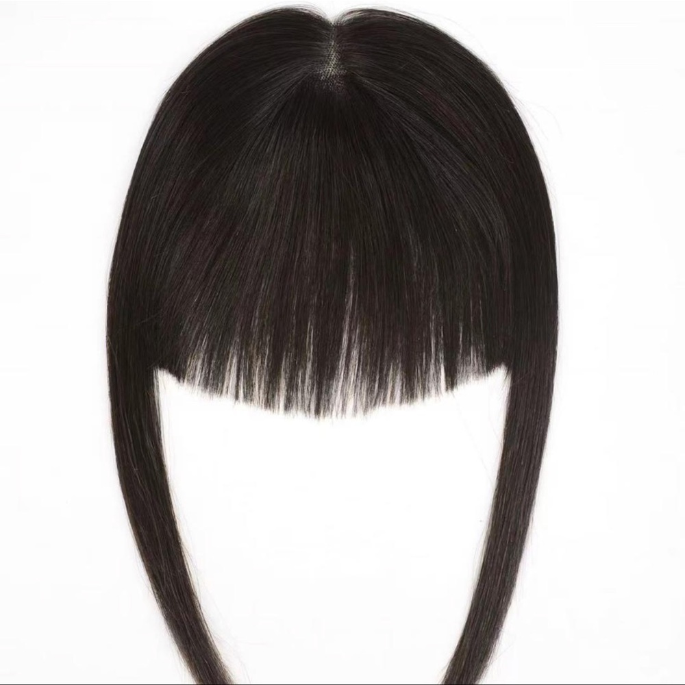 Virgin Human Hair Clip In Bang
